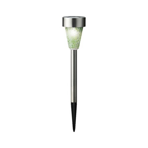 Poza Lampa de gradina Stake, Lumineo, 7.3x28 cm, otel inoxidabil, verde