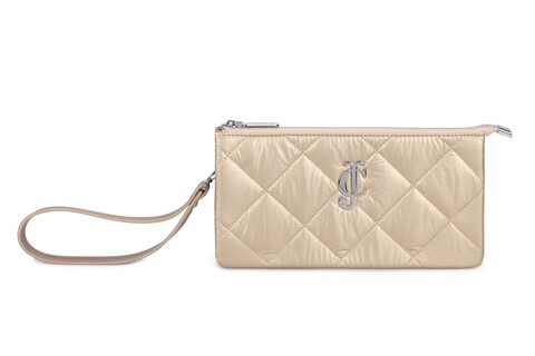 Geanta juicy couture 391, 27x5x14 cm, piele ecologica, cupru