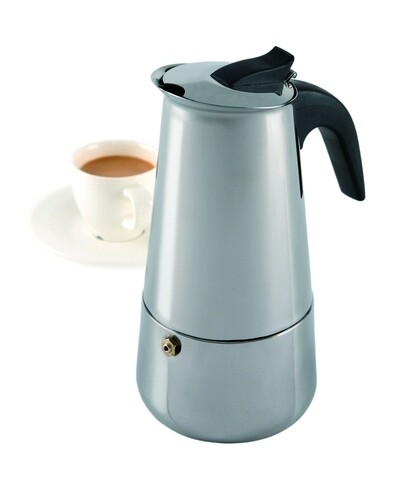 Poza Cafetiera inox Vella 9 portii, Domotti, 450 ml