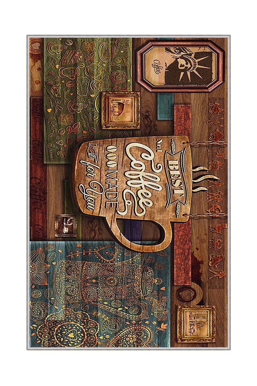 Covor, Hmnt573, 80x50 cm, Multicolor - view 4