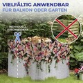 Folie paravan pentru balcon si gradina, Maximex, Roses, 500x85 cm, plastic, multicolor