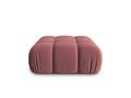 Taburet, Bellis-51, Micadoni Home, 94x94x43 cm, catifea, roz