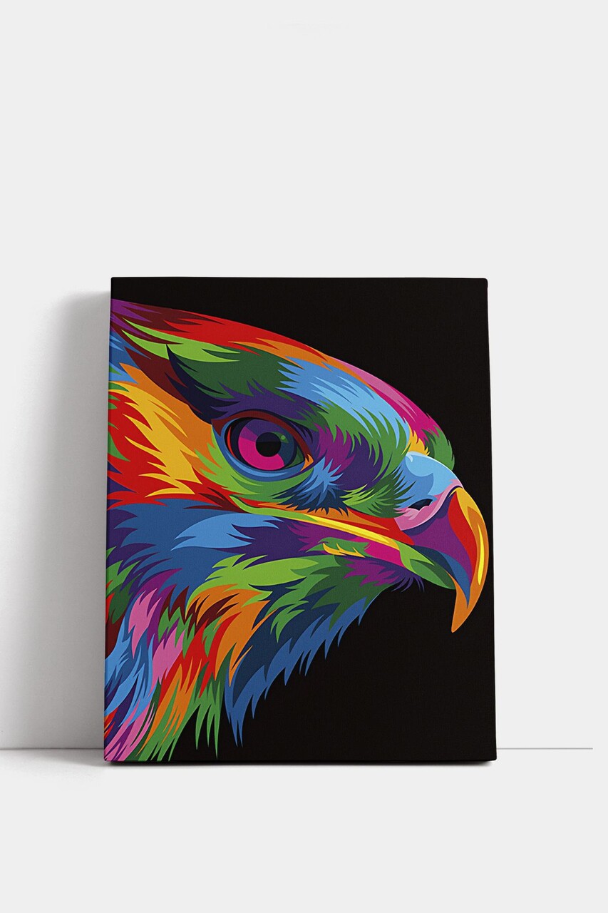 Pictura pe numere, Wallxpert, Artsylrbaskıb2, Multicolor - view 2