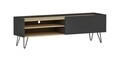 Comoda TV Veronica, Arnetti, 120 x 33.1 x 49.5 cm, oak/antracit