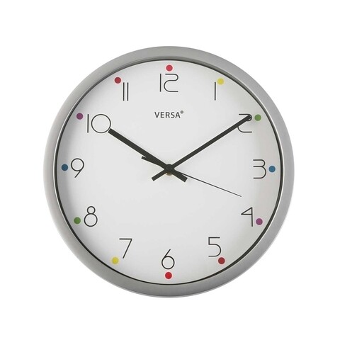 Ceas de perete puntos, versa, Ø30.5 cm, multicolor