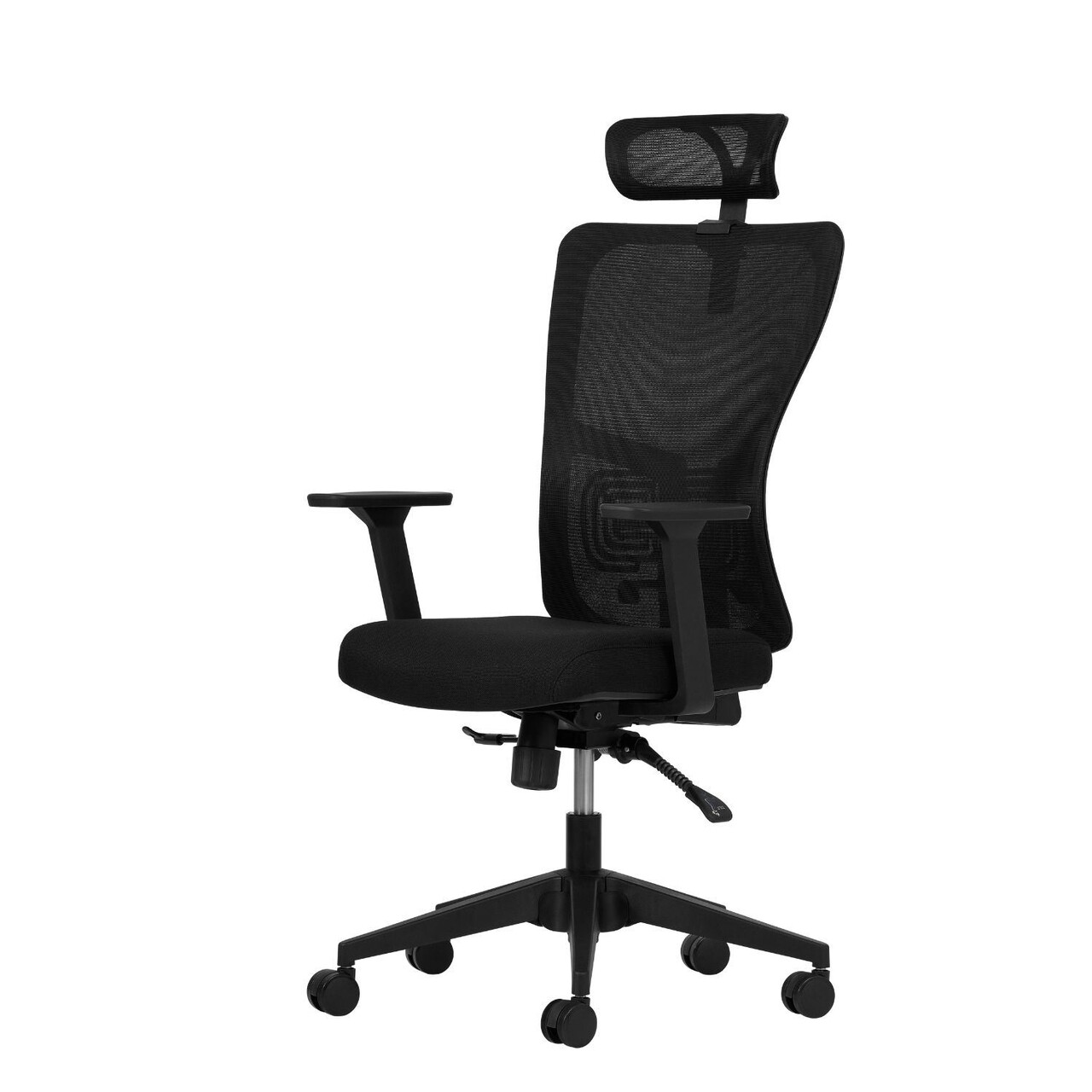 Scaun de birou, Hanah Home, Lumbar 126, 61x126x68 cm, Plastic, Negru - view 3