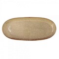 Set 2 farfurii intinse, Bidasoa, Ikonic, 36 x 16 cm, ceramica, maro