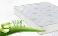 Saltea Aloe Vera 14+2 Memory, 60x190 cm, H 18 cm, husa cu fibre de bambus, Ortopedica, aerisire 3D Free Air