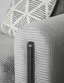Canapea extensibila 3 locuri, ELTAP, SO-ARC-BL-03JAR, Arcadova, 244x97x97 cm, lemn/poliester, gri/negru