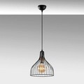 Lustra, Fulgor, 942FLG1263, Metal, Negru/Maro antic