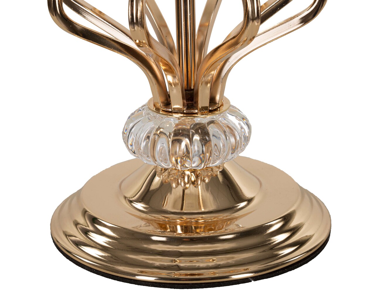 Lampa de masa Tarty, Mauro Ferretti, 1 x E27, 40W, 25x54 cm, fier, auriu/alb