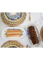 Set platouri servire, Mia, 280TMA1605, 29 cm, Gri