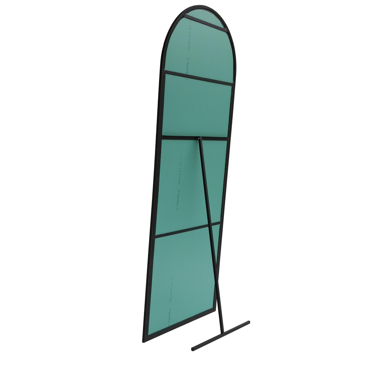 Oglinda decorativa Portal, Neostill, 65x180 cm, negru mat