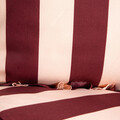 Lenjerie de pat dubla Tiffany, Homla, 3 piese, 160x200 cm, poliester, crem/visiniu