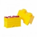 Cutie de depozitare LEGO, 2600 ml, polipropilena, galben