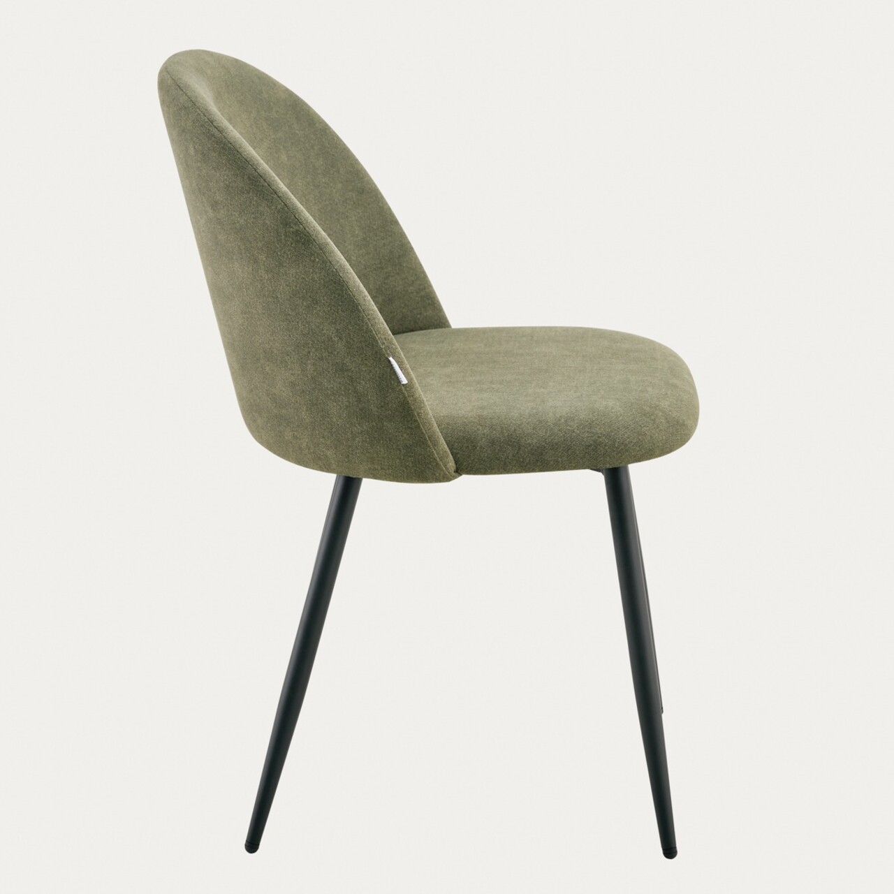 Scaun Fiora, Homla, 56x49x80 cm, metal/poliester, verde - view 3