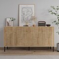 Consola, Odessa, Evolet, 150x75x36 cm, PAL, Maro