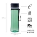 Sticla plastic Aveo, Aladdin, 600 ml, Basil Green