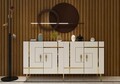 Consola, Olivia, Line KB150, Alb/Auriu