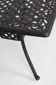 Masa de gradina Ivrea, Bizzotto, 160 x 90 x 73 cm, aluminiu turnat, gri carbune