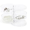 Organizator pentru bijuterii Swivel, Compactor, polistiren , transparent