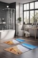 Set covorase de baie, Cartwright, CT-5112, Poliester, Multicolor