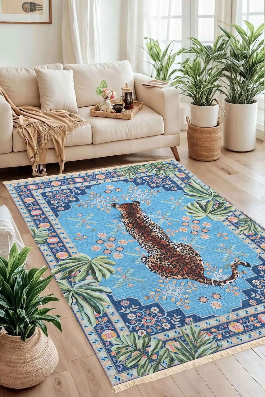 Covor, 239, 80x150 cm, Bumbac, Multicolor