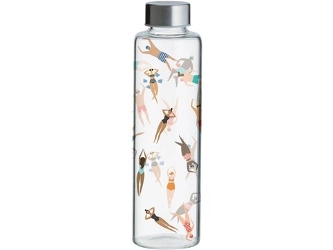 Sticla active, 0.6 l, 23 x 7 cm, sticla
