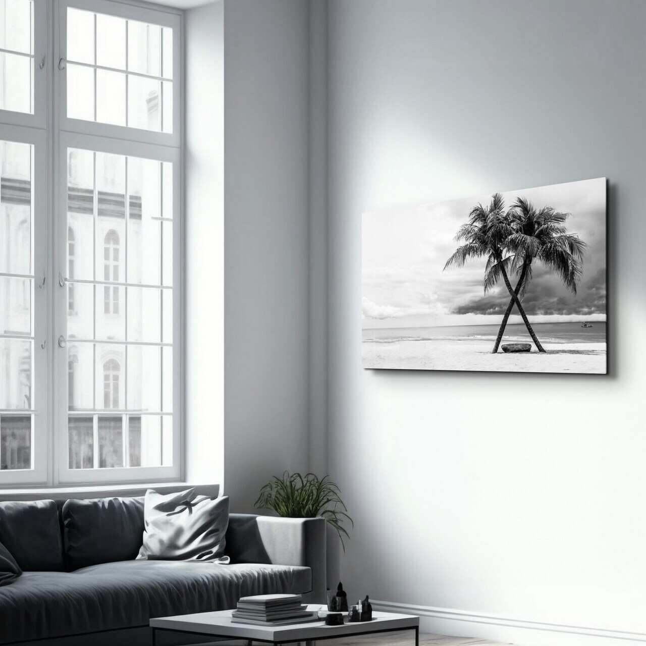 Tablou decorativ, OGLS-1045, Dimensiuni: 46 x 72 cm, Multicolor — imaginea 4