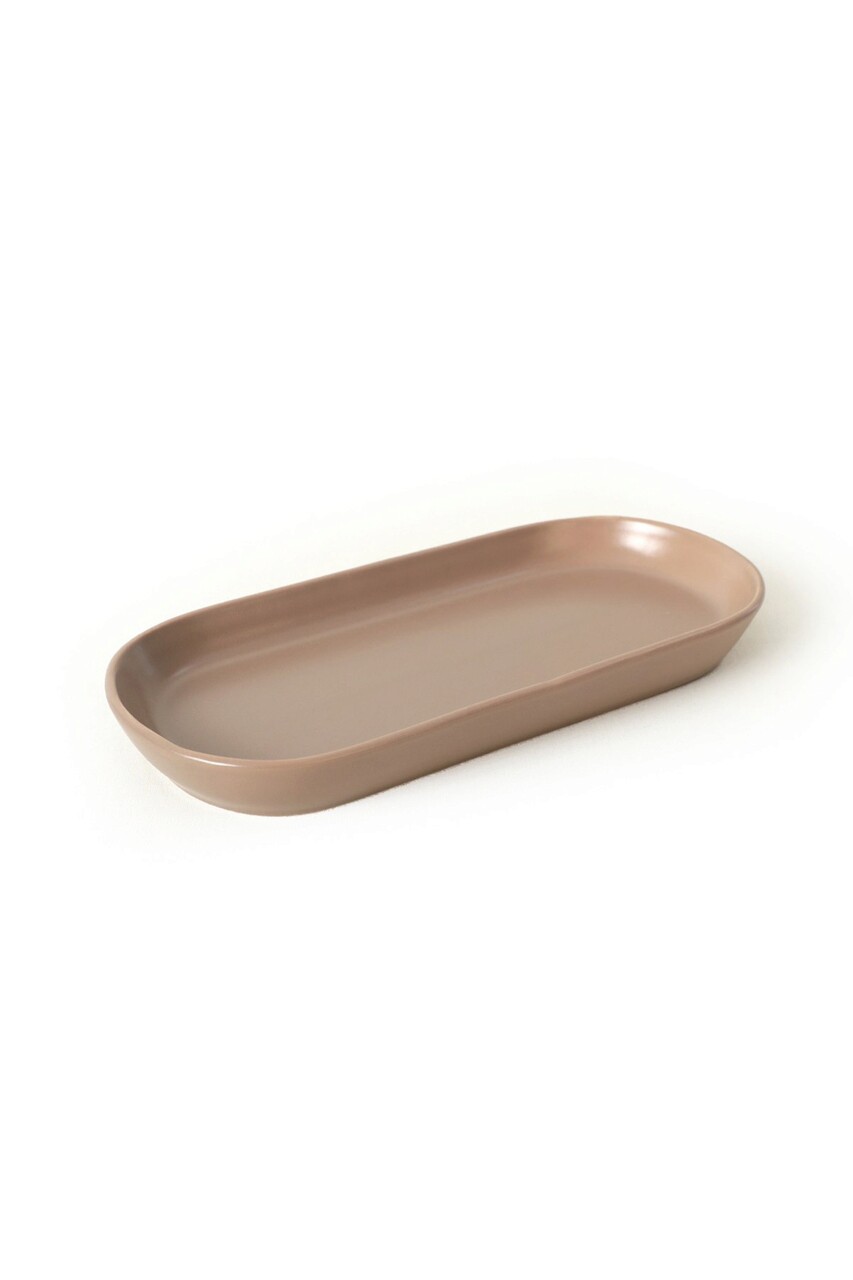 Set platouri servire, Keramika, 275KRM1888, Ceramica , Nu absoarbe apa, Grej
