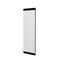 Oglinda decorativa, Siam, Azus, 40x120x2.2 cm, MDF , Negru