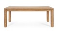 Masa pentru gradina Maverick, Bizzotto, 200x100x77 cm, lemn de tec reciclat, natural