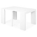 Masa extensibila, Felly, L.88/180 l.40/90 H.75, mdf, alb lucios