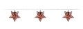 Instalatie Star, 10 LED-uri, 120 + 30 cm, rosu