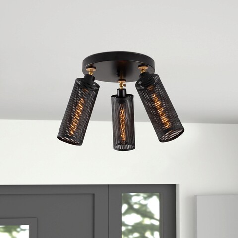 Lustra, Alby, 525NOR1456, Metal, Negru