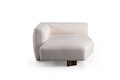 Coltar, Atelier del Sofa, 560ARE5233, Cadru: LEMN/PAL, Alb