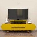 Comoda TV Rose, Hommy Craft, 145x36.8x49.8 cm, galben