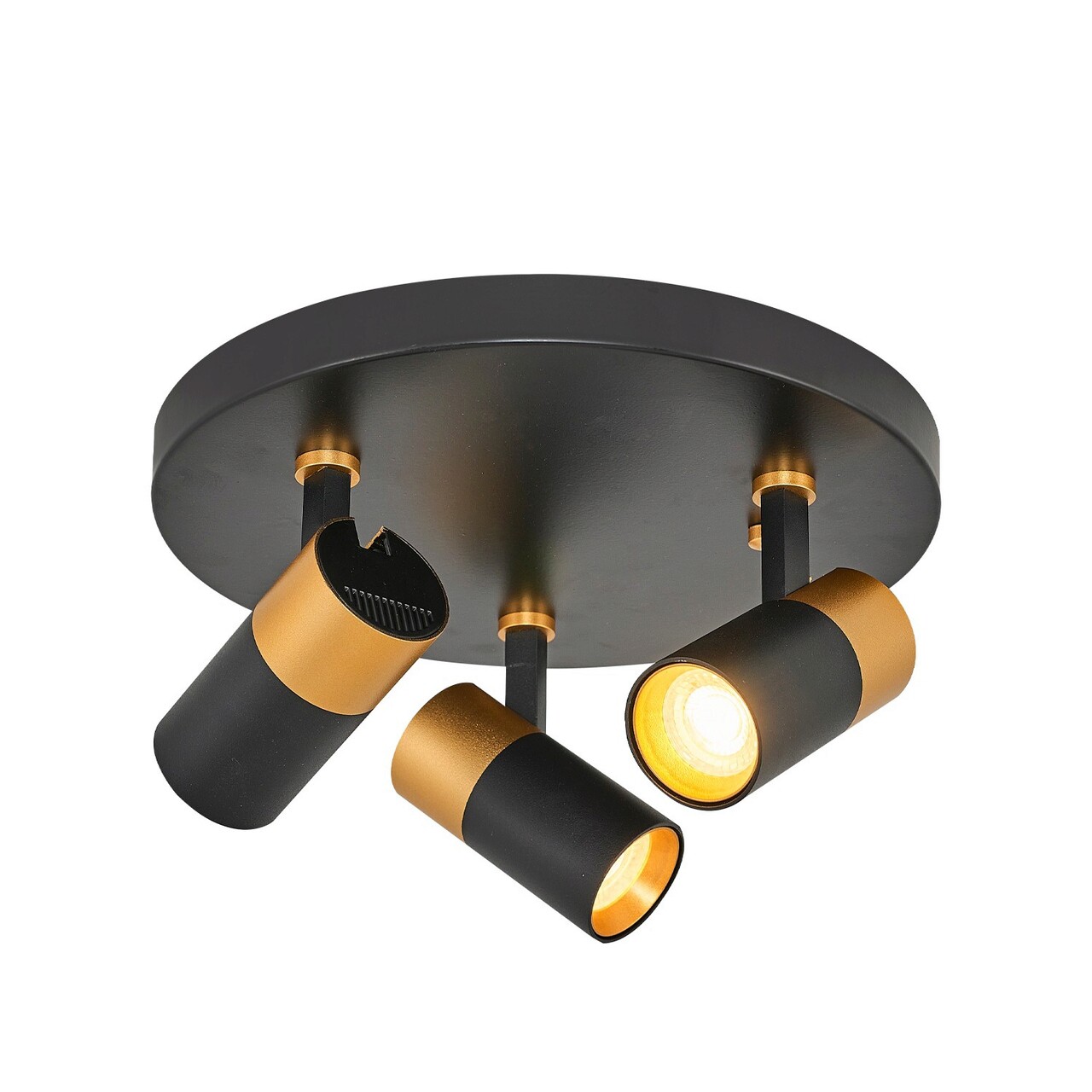 Lustra, Lightric, 414LRC1638, Negru