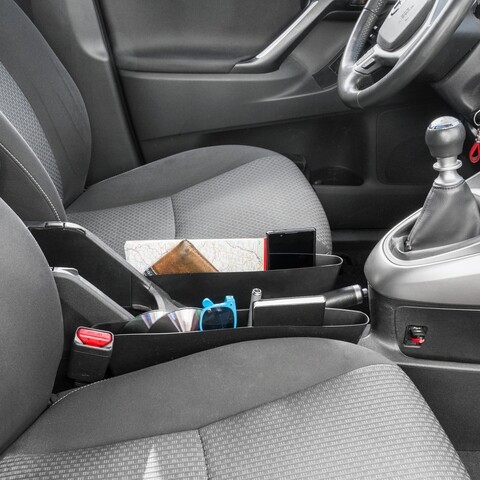 Set 2 organizatoare pentru masina InnovaGoods Auto, 35 x 11 x 6, PVC InnovaGoods