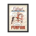 Tablou decorativ, Funfair (40 x 55), MDF , Polistiren, Multicolor