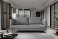 Canapea extensibila 4 locuri ELTAP, SO-REV-04FL, Revi, 215x98x92 cm, lemn/poliester, gri