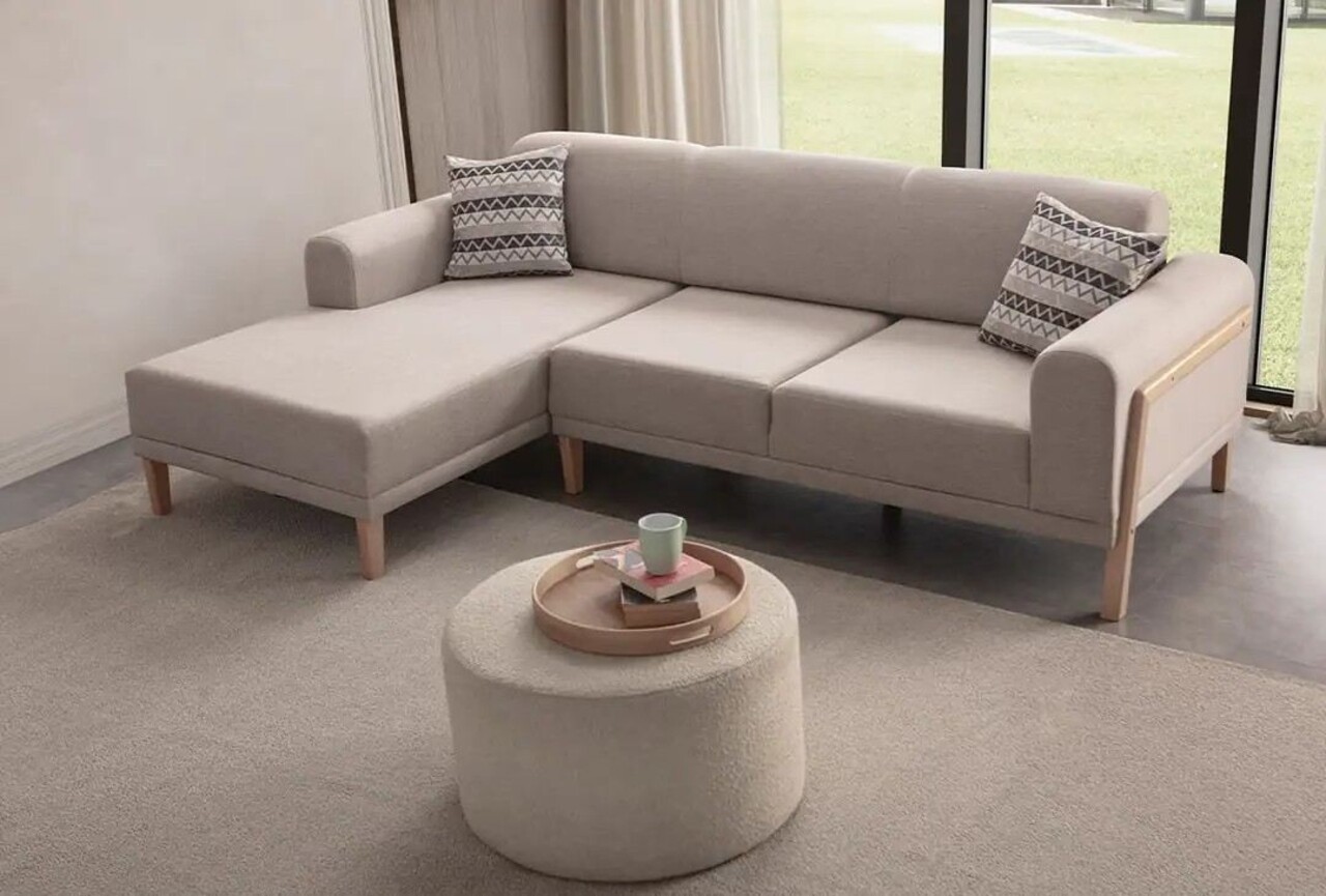 Coltar, Atelier del Sofa, 752EST1353, Lemn de carpen;PAL, Crem - view 2