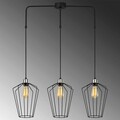 Lustra, Opviq, 892OPV1603, Metal, Negru