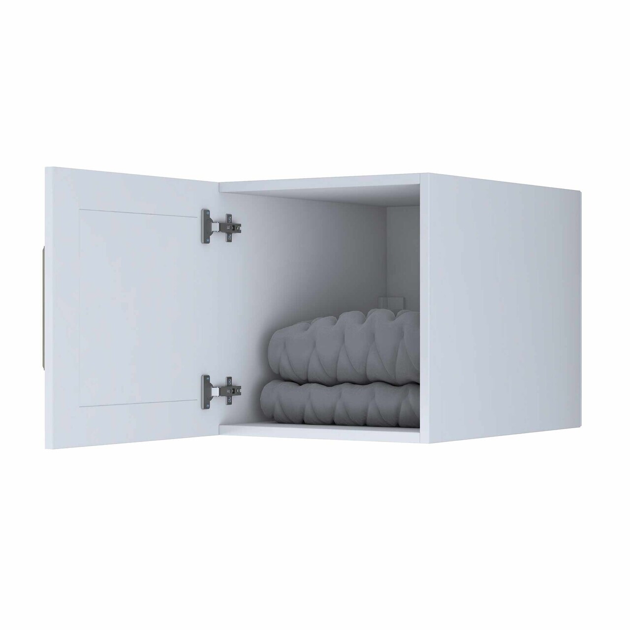 Dulap pentru haine, Hanah Home, BA264, 45x45x57.5 cm, Alb — imaginea 5