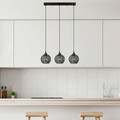 Lustra, Fulgor, 942FLG1451, Metal, Negru