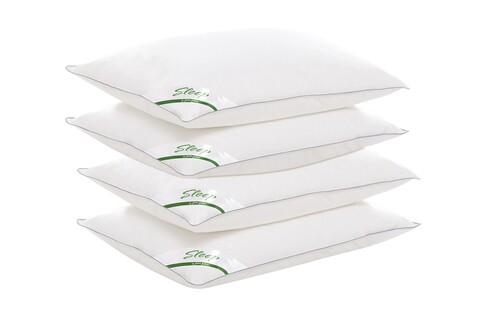 Set 4 perne Sleep by Green Future umplutura 15% puf gasca 85% pana de gasca, 50x70 cm