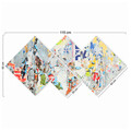Set 4 tablouri decorative, 4MDF128366705, MDF, Imprimat UV, Multicolor