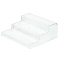 Organizator pentru condimente Linus, iDesign, cu 3 rafturi, 22.5x22.5x9 cm