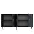 Consola, Olivia, Line KB150, Antracit / Argintiu