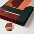 Tablou decorativ, Huhu3202, Cadru: Lemn de pin, Multicolor